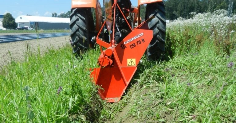 scavafossi monoruota per agricoltura generativa